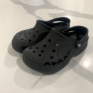 Black CROCS, size 1